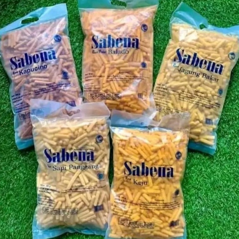 

MODEL HVT537 SABENA SNACK DUS SABENA ISI 5 PCS SABENA KARTON