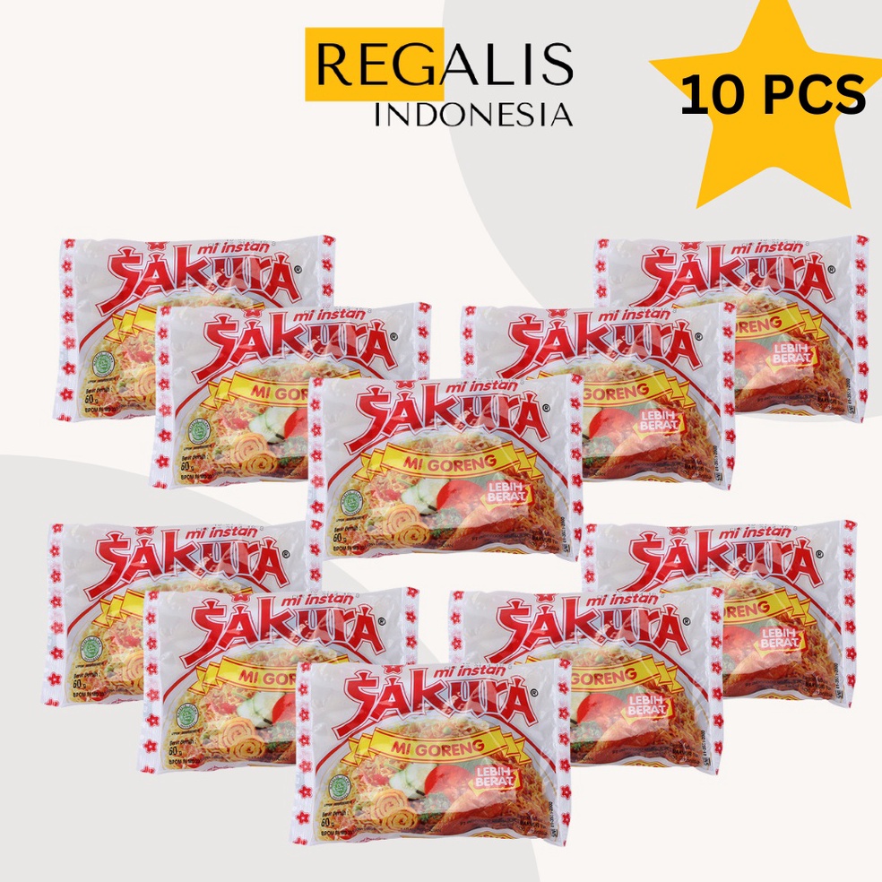 

TIPE OKQ853 INDOFOOD Mi Instan Mie Sakura 6gr PER 1 PCS