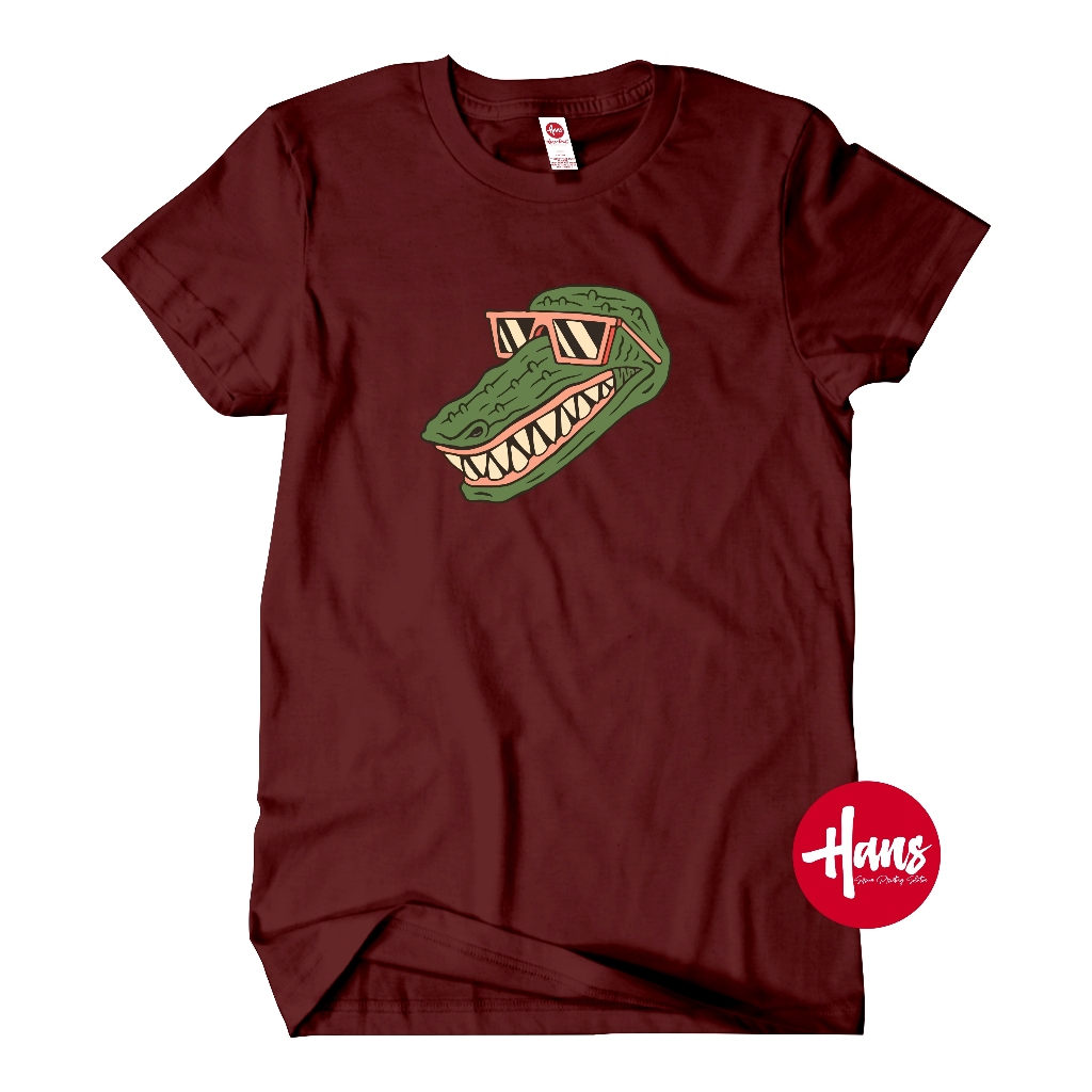 Kaos Distro Pria Wanita Buaya Kece / Baju Distro Pria Wanita / Baju Kaos Distro / Kaos Distro Origin