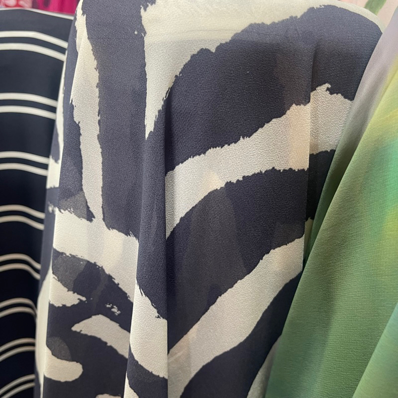 kain ceruty import - Sifon -cocok untuk gamis,outer dll