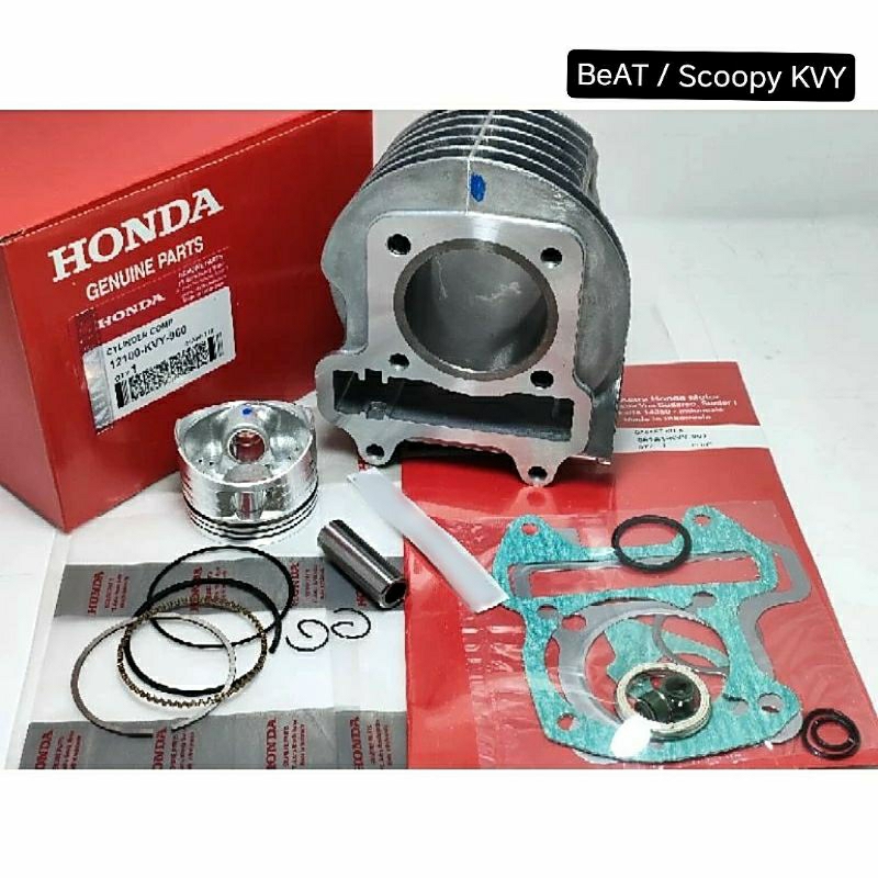 Kas Blok Seher Piston Set Assy Honda Beat Karbu Scoopy Karbu KVY
