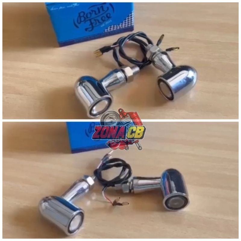 sein kapsul bornfree led / sen palu bulat led model stainless