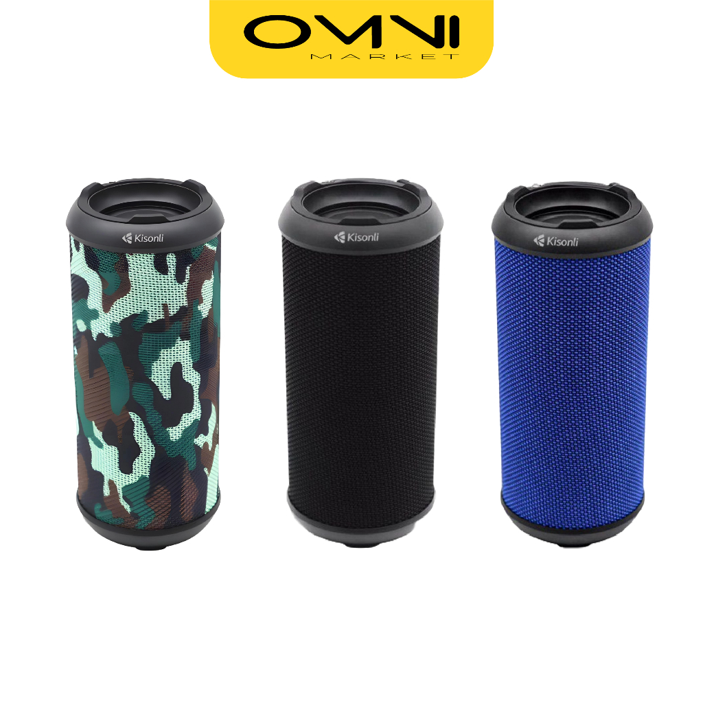 Speaker Bluetooth Bass KISONLI Q5S IPX5 TF Card Portable Audio Wireless Original