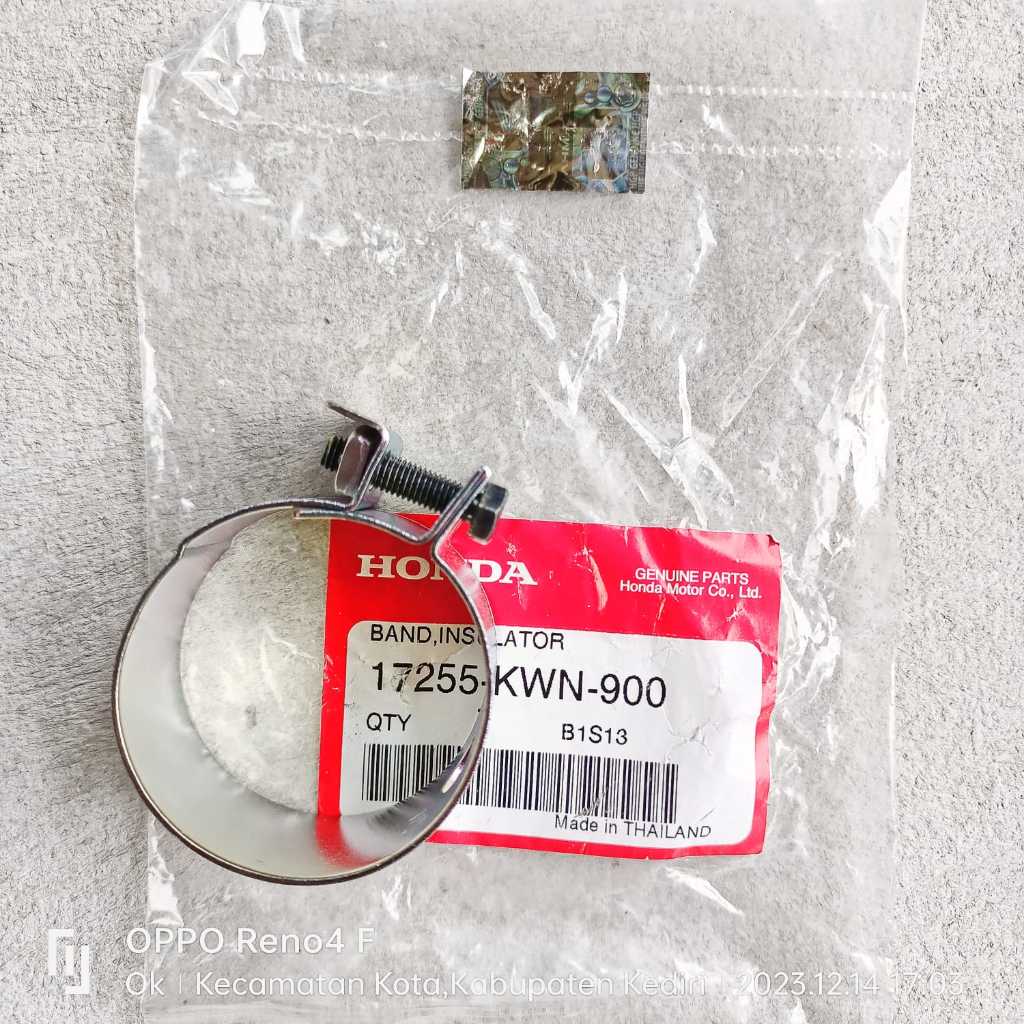 Band Insulator - Klem Karet-Intake Manifold-Manipol Vario-160 PCX 125-150-160 ADV-Stylo Forza Ori AH