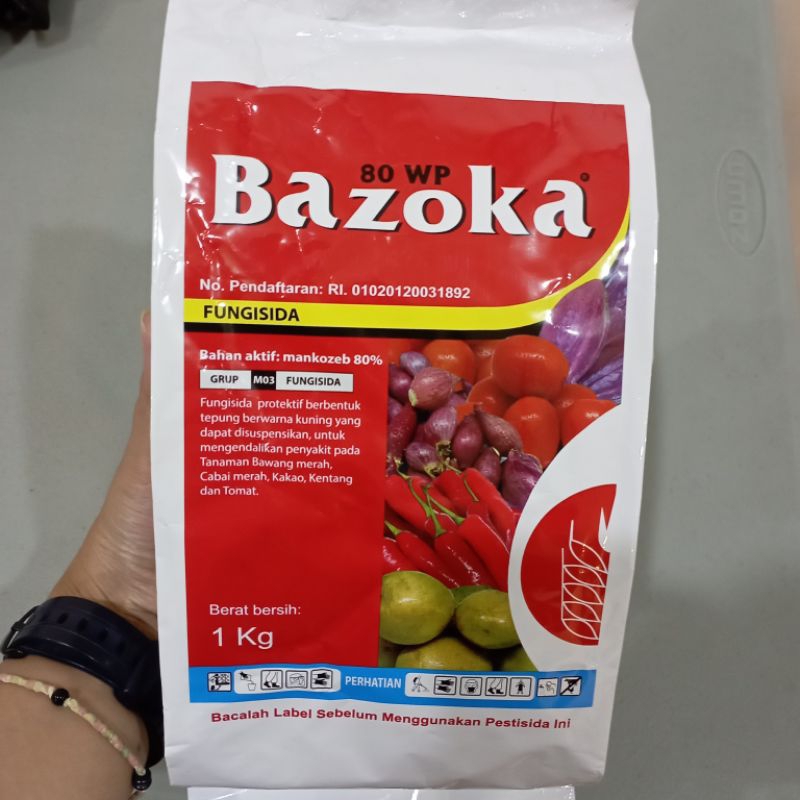 BAZOKA 80 WP 1 Kg Fungisida Mankozeb 80%