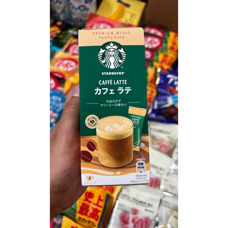 

STARBUCKS COFFEE Caffe Latte INSTAN COFFEE PREMIUM ORIGINAL JAPAN