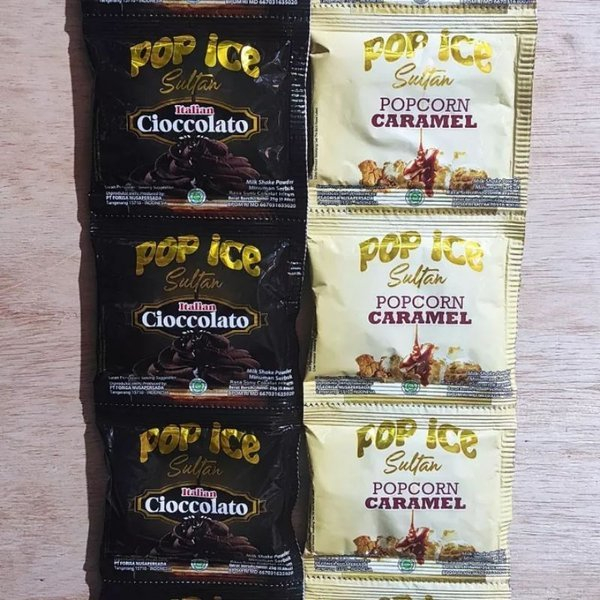 

POP ICE SULTAN per renceng isi 10 sachet 25 gr