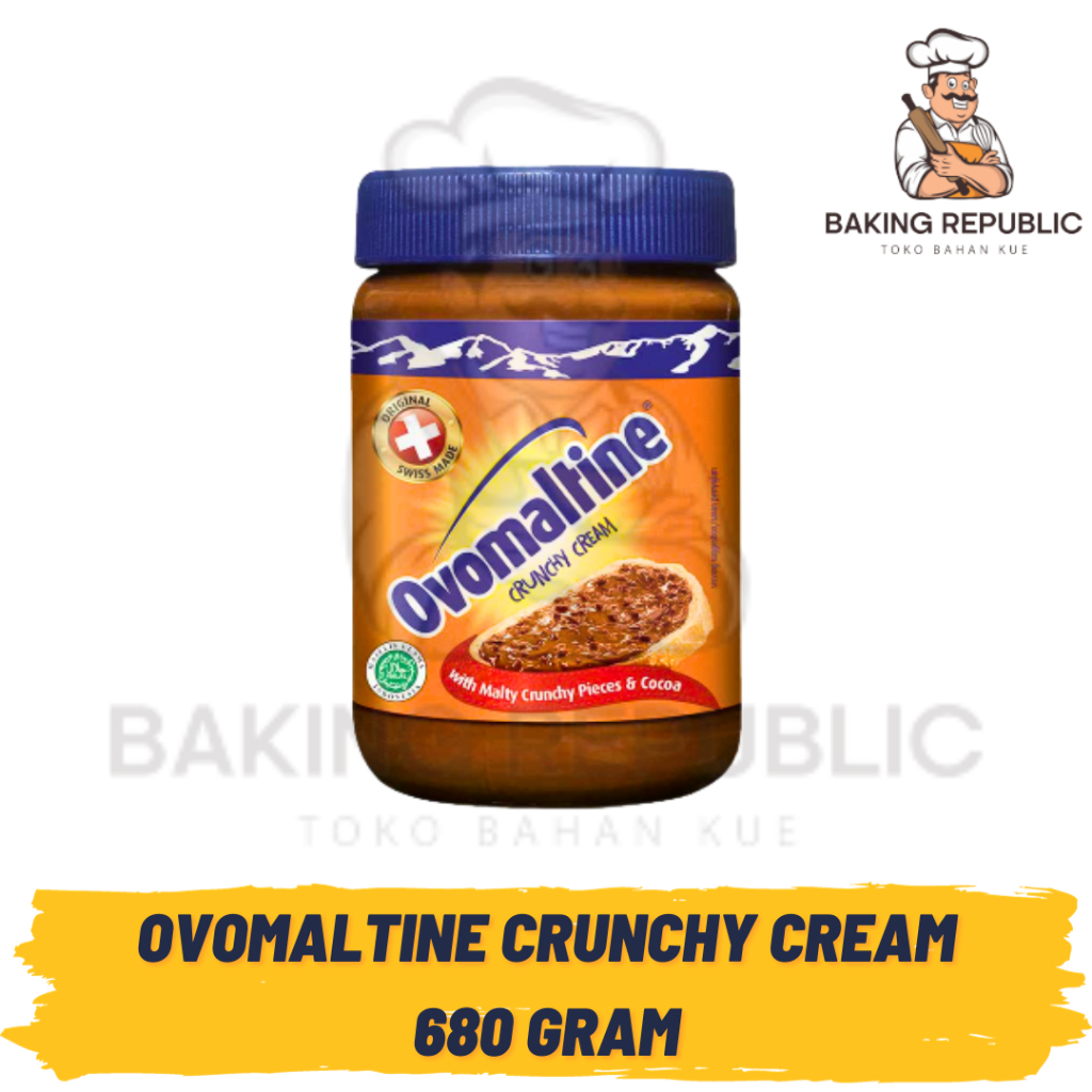 

OVOMALTINE CRUNCHY CREAM | 680 GRAM | SELAI OLES COKELAT PREMIUM CRUNCHY