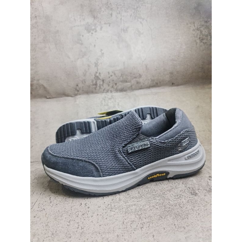 skechers slip on outdoor x goodyear