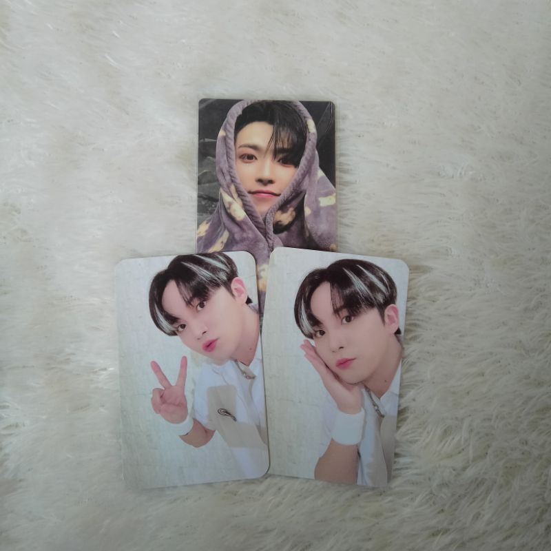 Photocard Pc Ateez Hongjoong Cimut Selimut