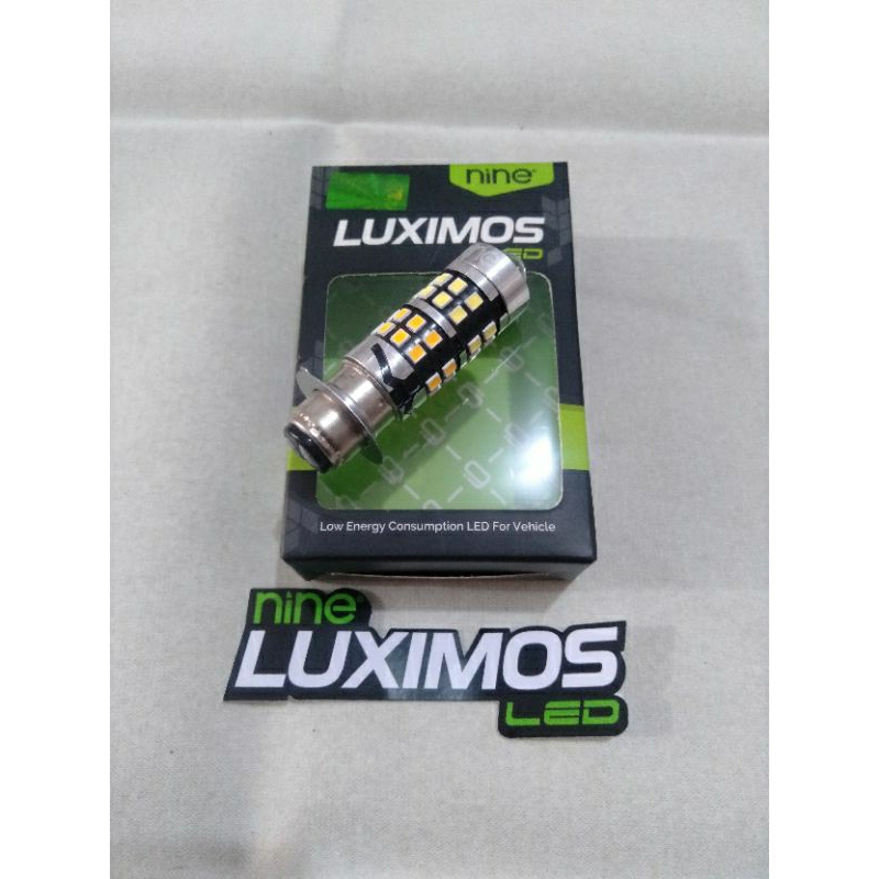 LAMPU LED LASER MOTOR LUXIMOS LS 3 PUTIH KUNING 12V H6 LAMPU MOTOR