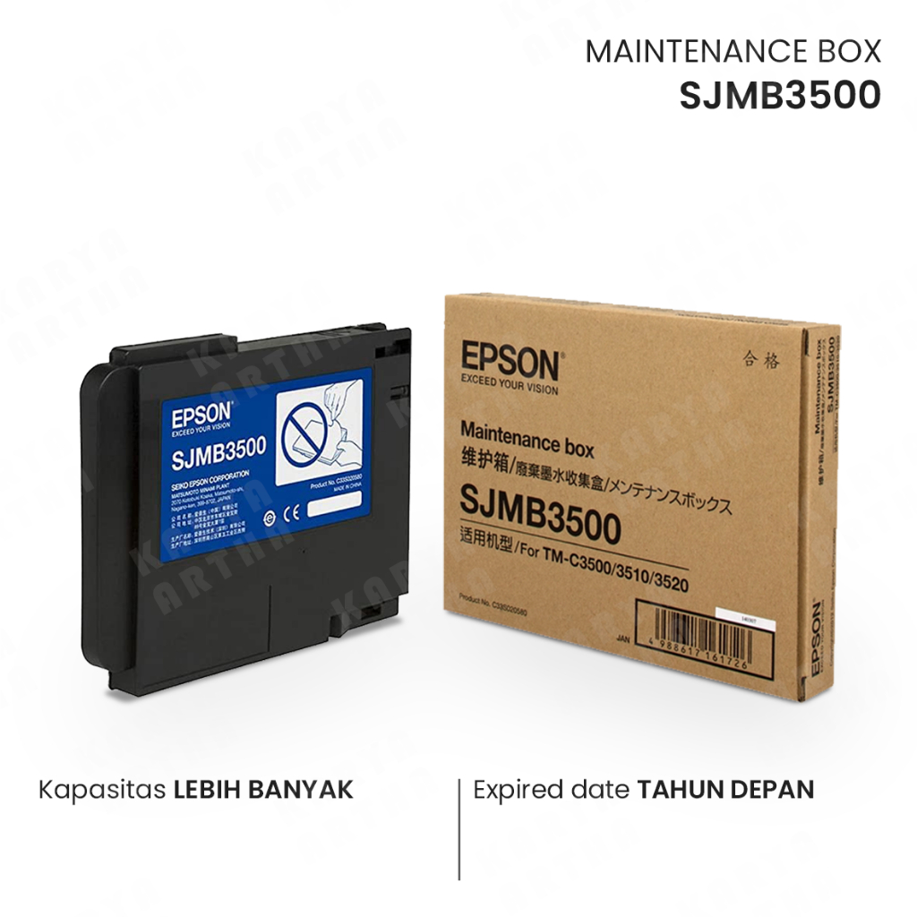 

Maintenance BOX SJMB3500 for TM-C3510/C3500