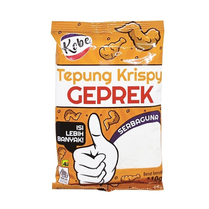 

kobe tepung krispy geprek 110gr