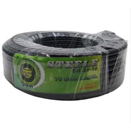 Kabel Antena TV + Jack TV Panjang 20 Meter