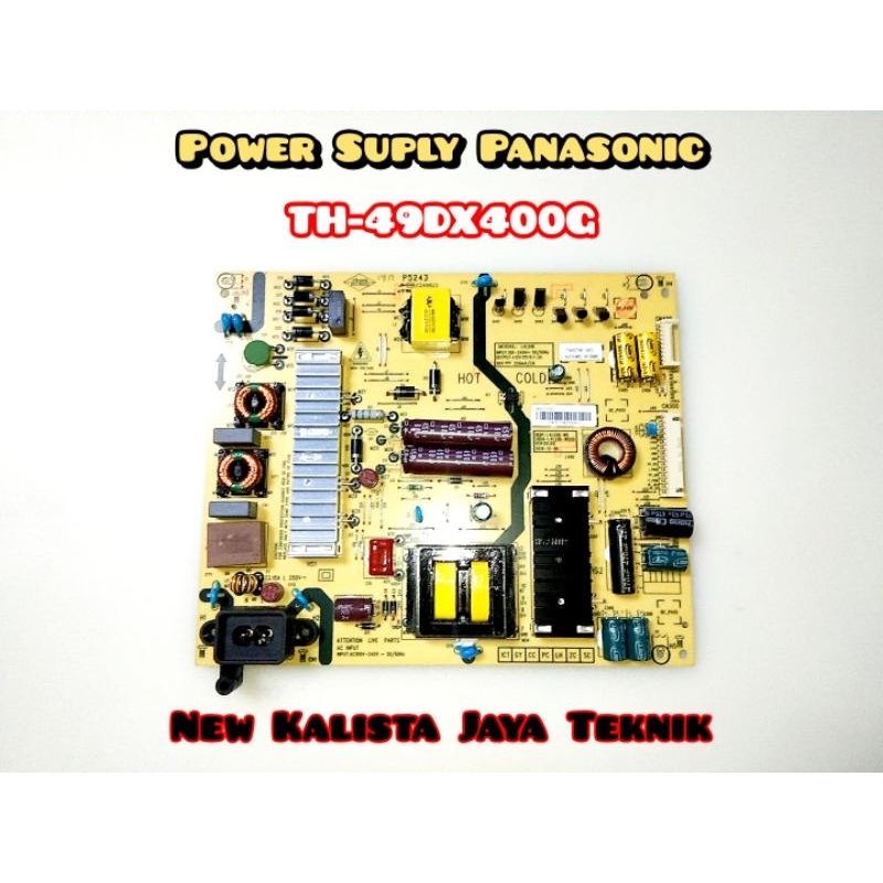 POWER SUPLY TV PANASONIC TH-49DX400G ORIGINAL L4L01B PSU PANASONIC 49DX400 REGULATOR TV TH49DX400G P