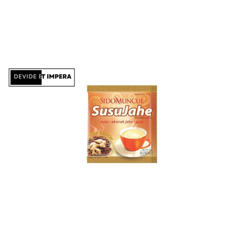 

Sidomuncul susu jahe 1 sachet / 1 pcs