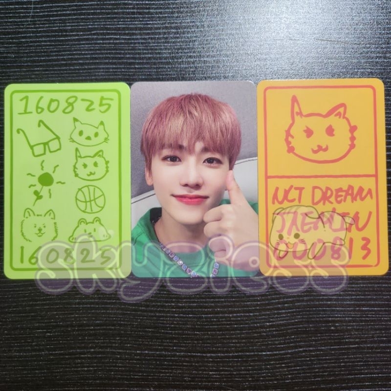 PC Jaemin lucky card set (+freebies)