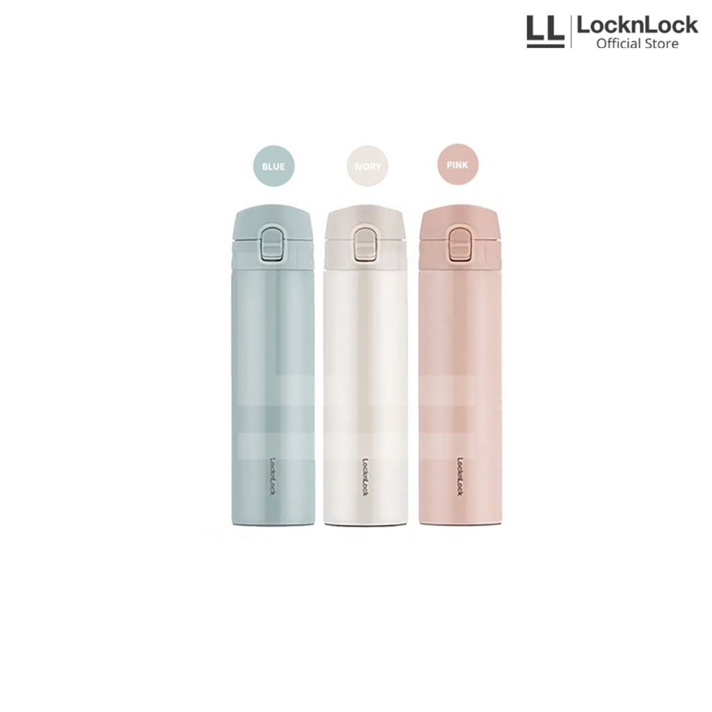 	 LocknLock Exclusive Mousse One Touch Tumbler 400ml - LHC3261	