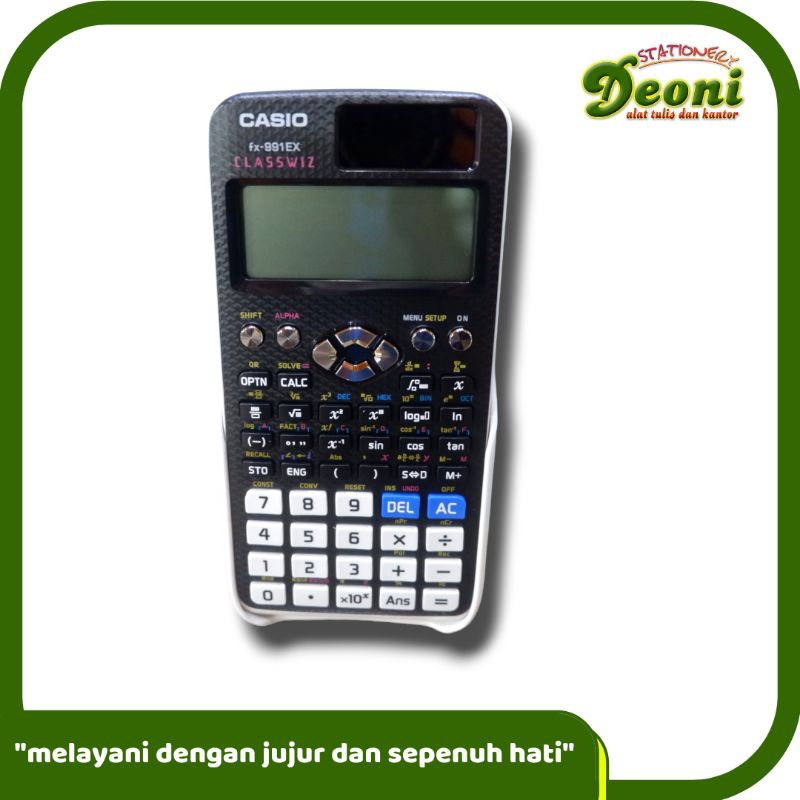 

Casio FX-991EX CLASSWIZ Kalkulator ilmiah Calculator Scientific