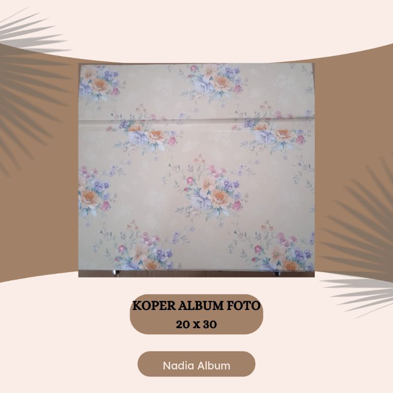 BOX KOPER ALBUM FOTO 20x30 WALLPAPER
