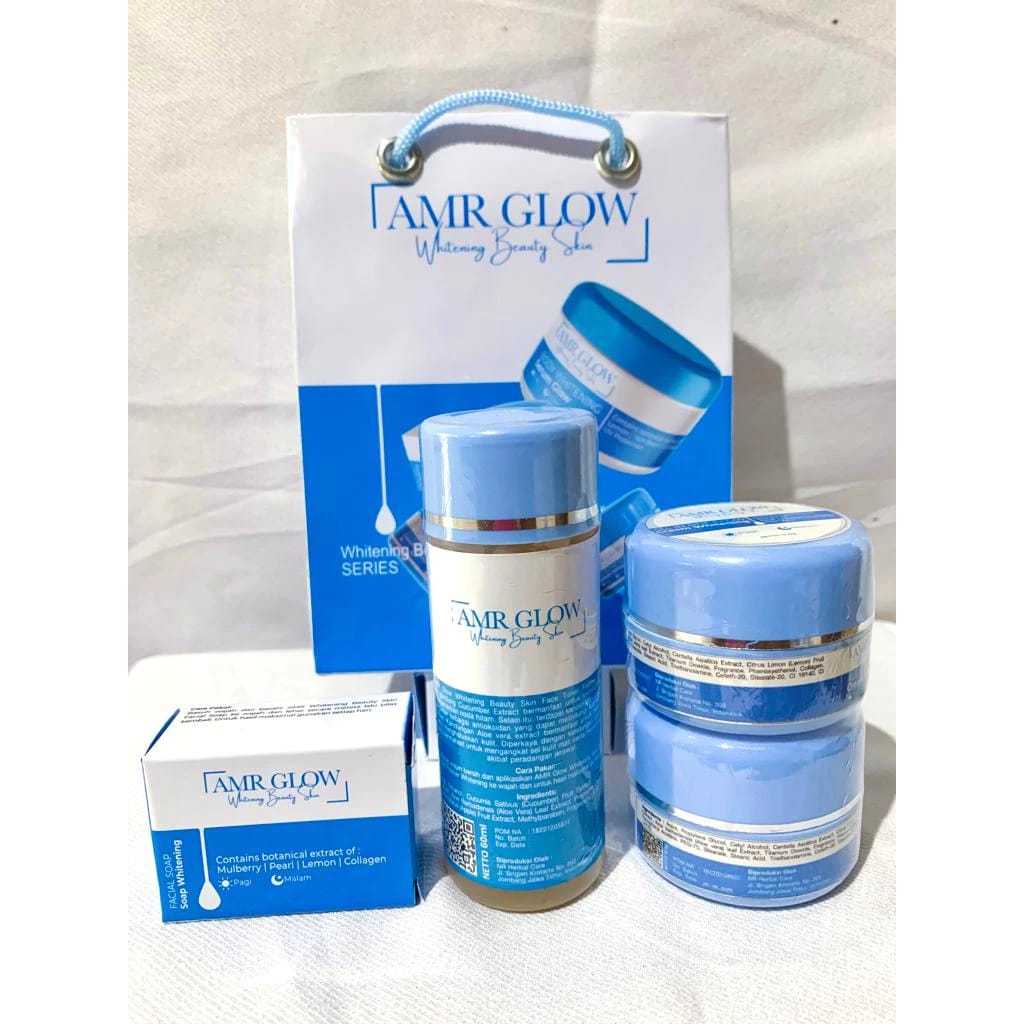 AMR Glow Skincare Original BPOM Whitening