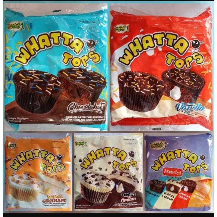 

LEMON SQUARE WHATTA TOPS CAKE CHOCOLAHAT/COOKIES & CREAM/MANGO/VANILLA