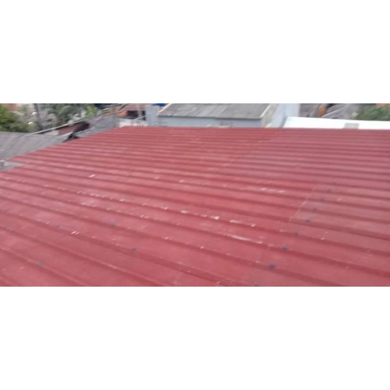 Baja Ringan & Penutup Atap Spandek Pasir Terpasang