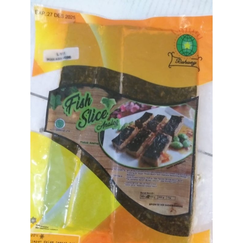 

Ruhuey Fish Sliced Analog 400 gram