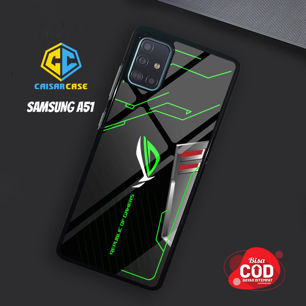 KAISAR CASE Case - Case SAMSUNG A51 Terbaru - 31 - Fashion Case Casing Hp ROG Case Murah Hardcase 2D
