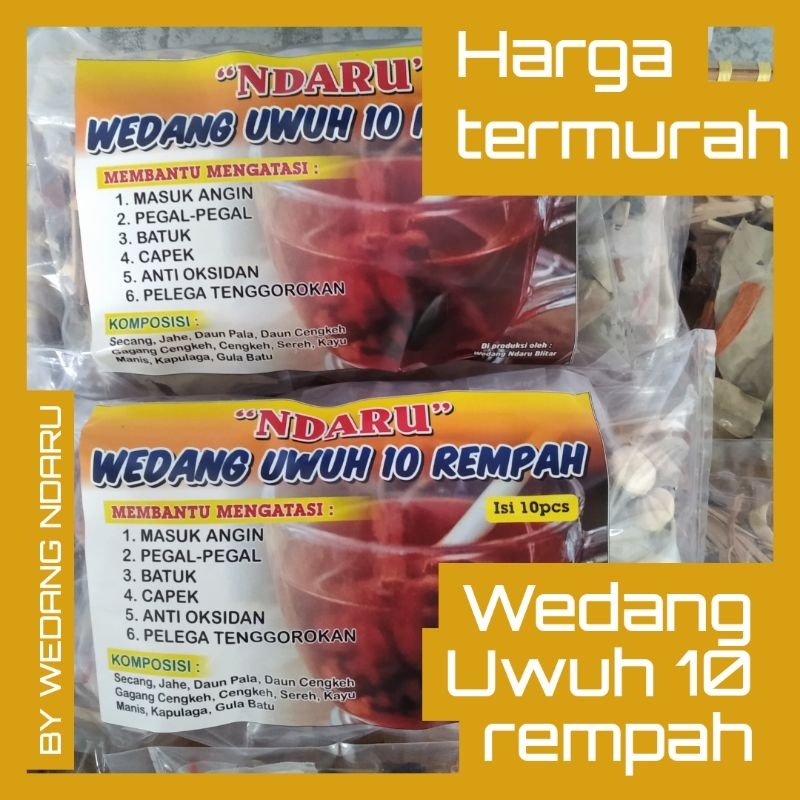 

wedang uwuh 10 rempah