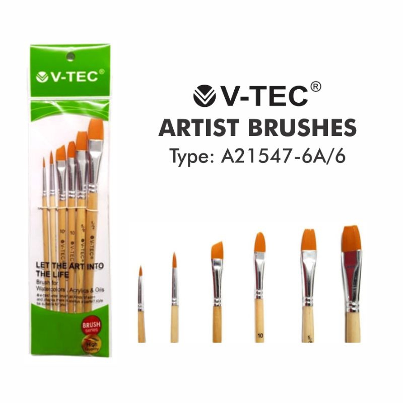 

V-Tec Kuas A021547/6A / Kuas isi 6