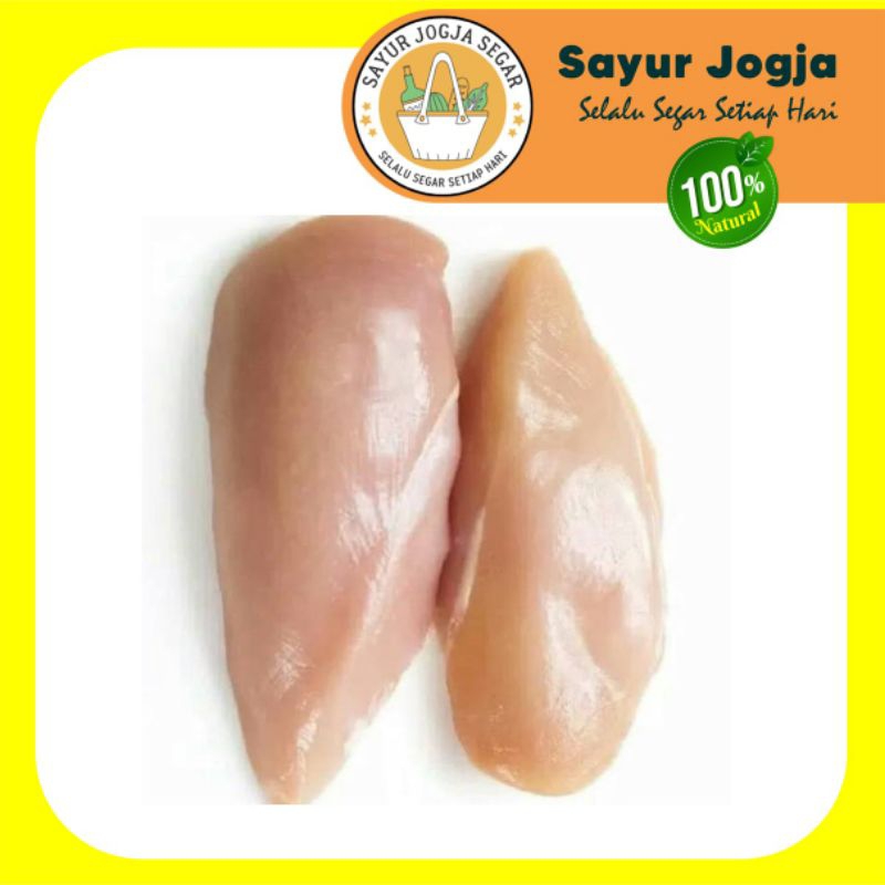 

AYAM FILLET Per 250 gram [tanpa tulang tanpa kulit]