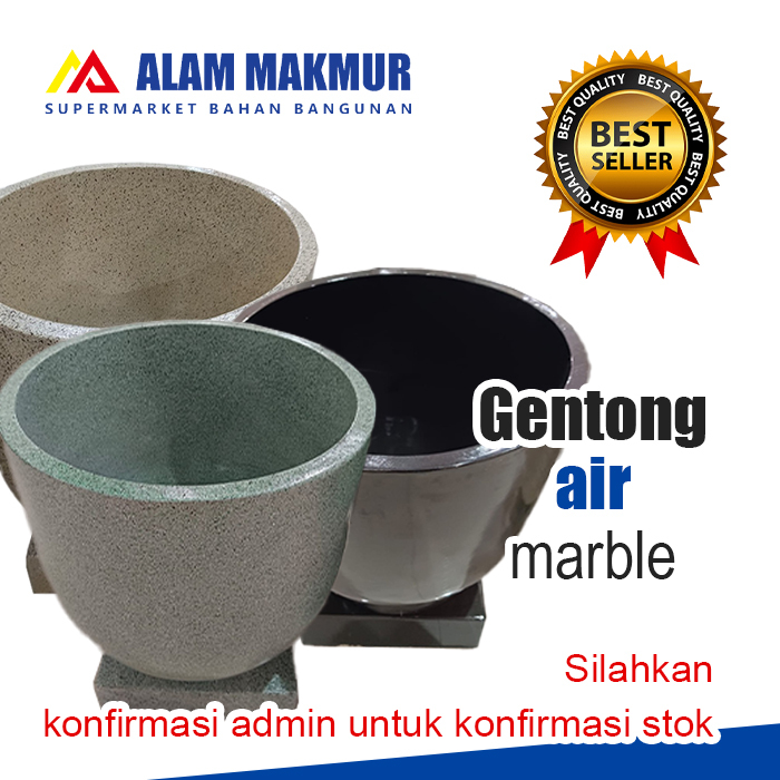 GENTONG AIR MARBLE/BAK KAMAR MANDI