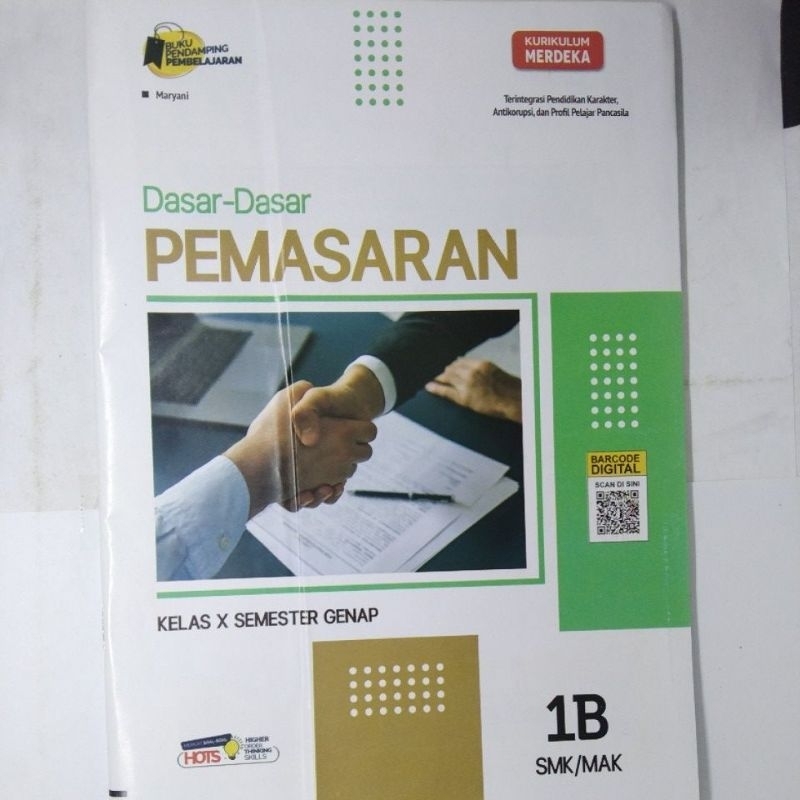 LKS SMK DASAR DASAR PEMASARAN KELAS 10 SEMESTER 2 KURIKULUM MERDEKA