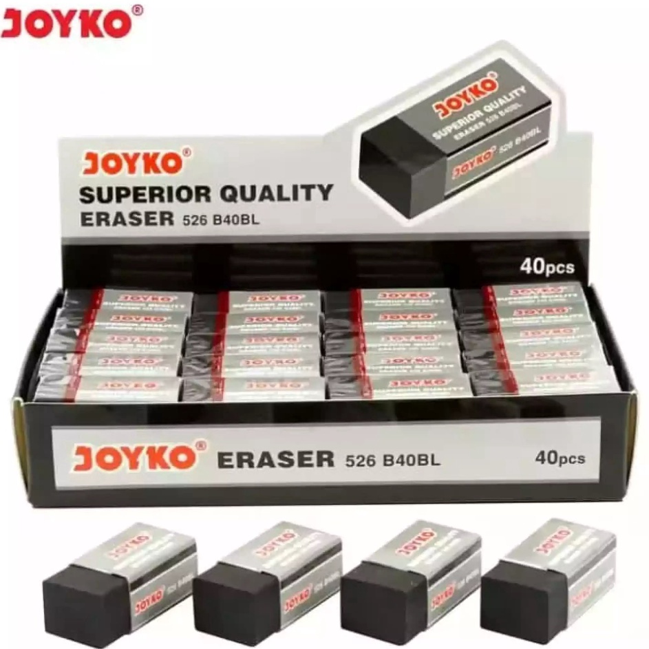

Pasti Murah Penghapus Stip Joyko Hitam Kecil 4PCS