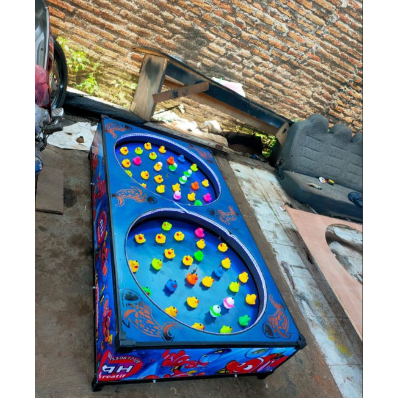 PANCINGAN BEBEK ELEKTRIK DOBLE|Mainan Pasar Malam|Mainan Rental Usaha