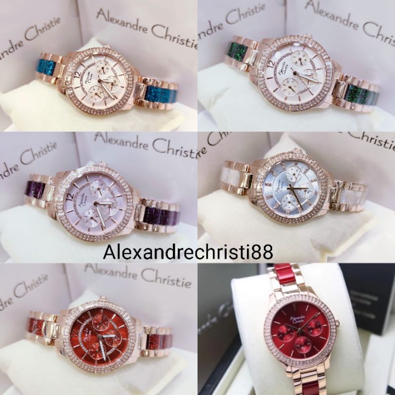 [New] Jam Tangan Wanita Alexandre Christie 2914 / AC2914 / AC 2914 Ori