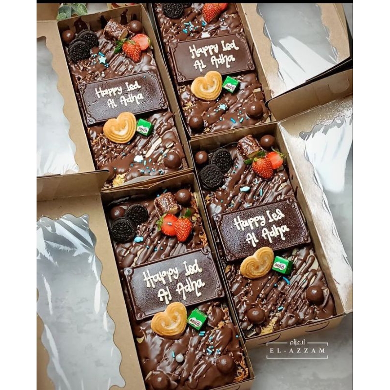 

Brokies-brownies fudgy