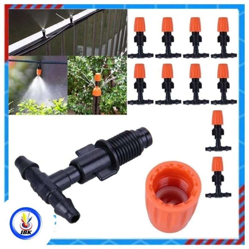 Sprinkler Pertanian Sprayer Taman Kebun Sprayer Kabut Taman Kebun Sprinkler oren Jamur