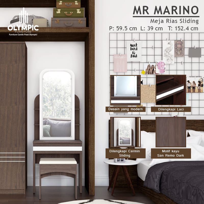 meja rias marino olympic