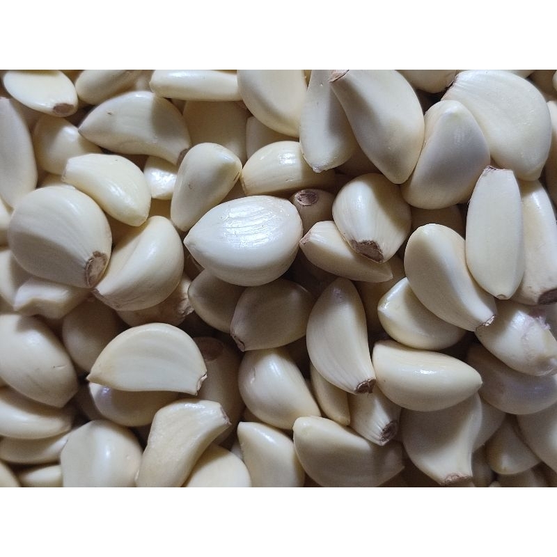 

bawang putih kupas 1/2kg