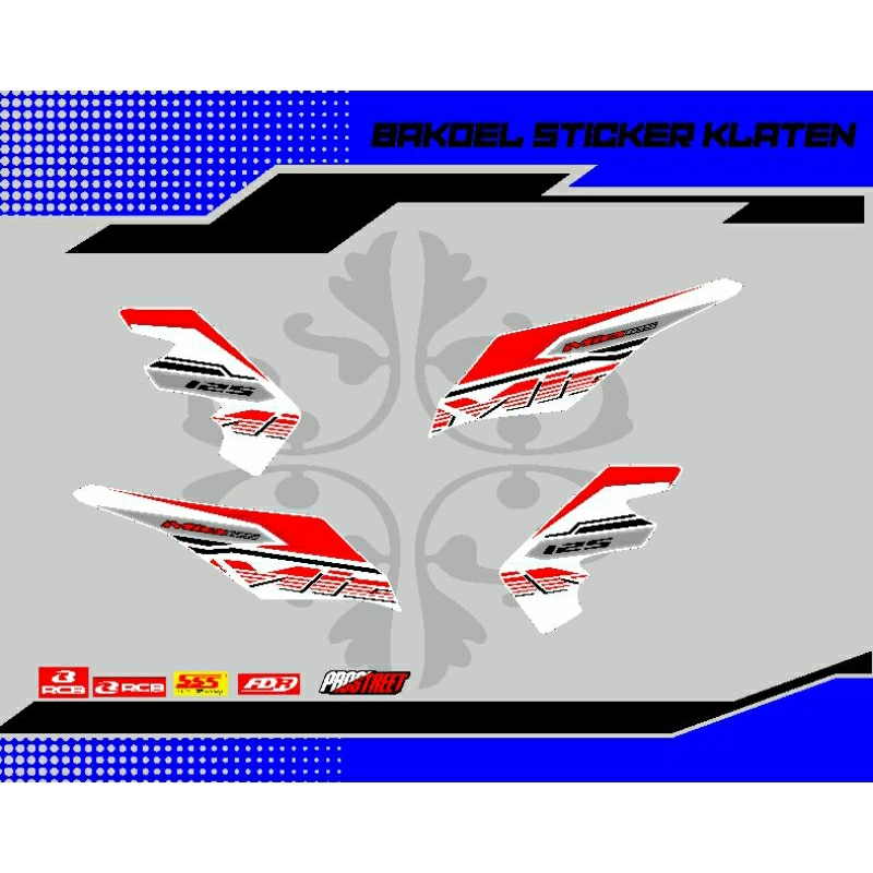 striping mio m3 custom