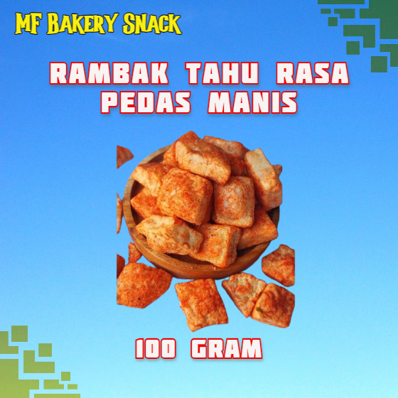 

Kerupuk Rambak Tahu Kerupuk Tahu Pedas Manis 100 gram