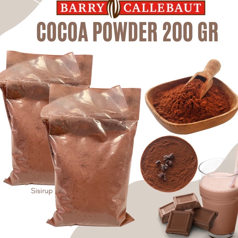 

StOck B4nyak 2 GR Cocoa Powder Barry Callebaut 2 GR Cocoa Powder Coklat Bubuk MurrrMerrr