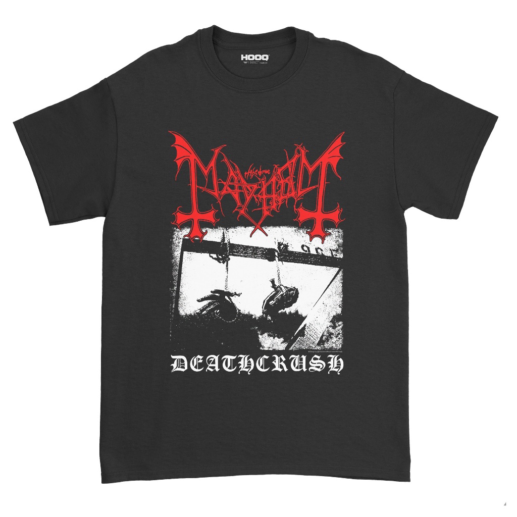 KAOS BAND MAYHEM - DEATHCRUSHED / BAJU BAND MAYHEM / UNISEX / COD / BAJU MAYHEM