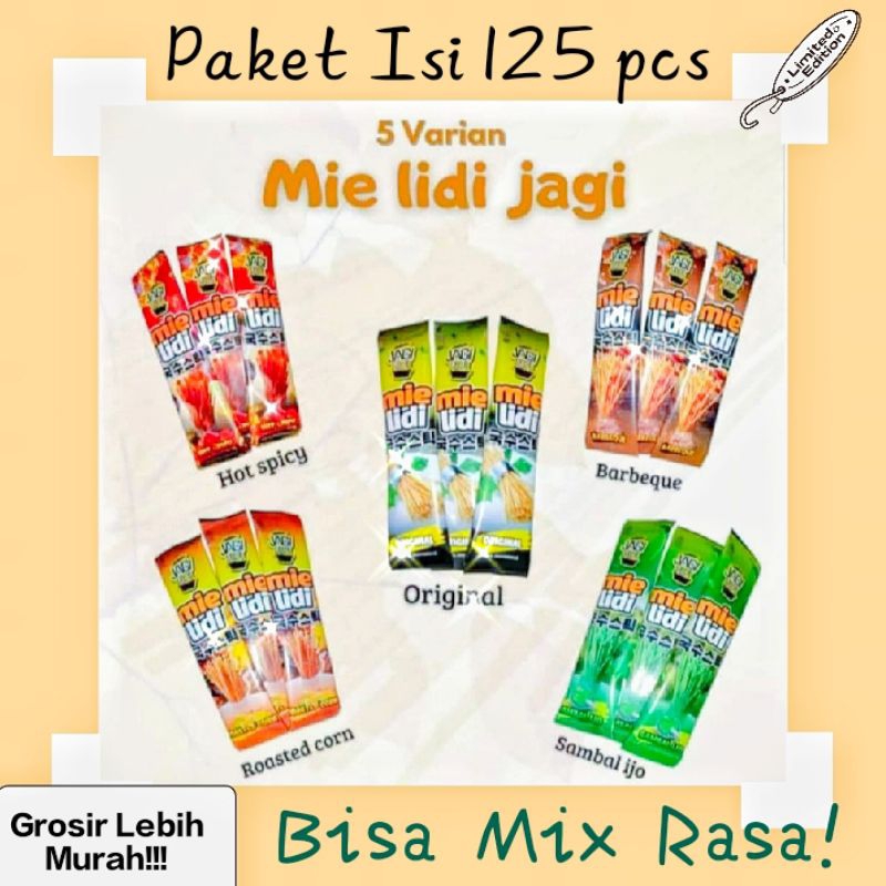 

Paket Usaha Hemat Mie Lidi Jagi Viral Tiktok paket isi 125pcs(agen)