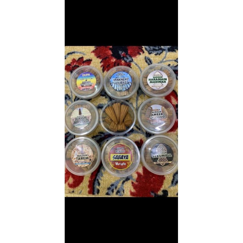 Bukhur Kerucut Wangi Arabic / Dupa Asli Martapura / Dupa Gaharu / Dupa Wangi / Dupa Aroma Terapi / D