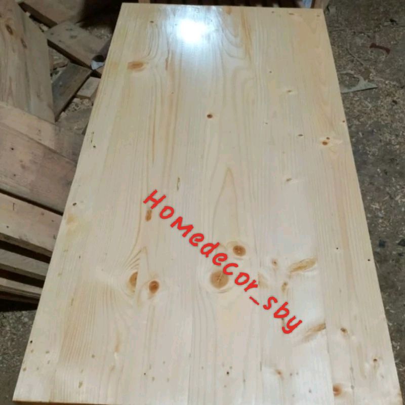 papan jati belanda 40cm x 100cm gloss