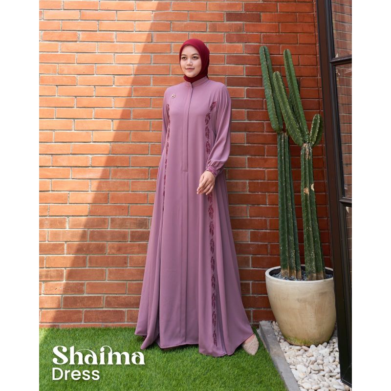 shaima dress by marevi original  gamis terlaris