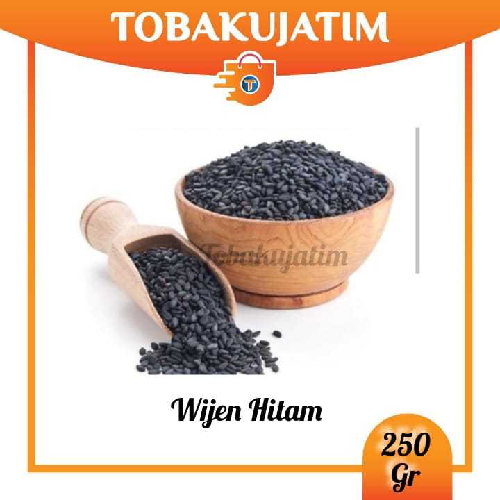 

Wijen Hitam Black Sesame 250 gr Kiloan
